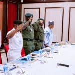 buhari, service chiefs