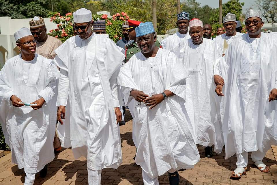 Buhari receives El-Rufai, Al-Makura,  Ganduje, others