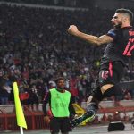 giroud, arsenal, red star belgrade