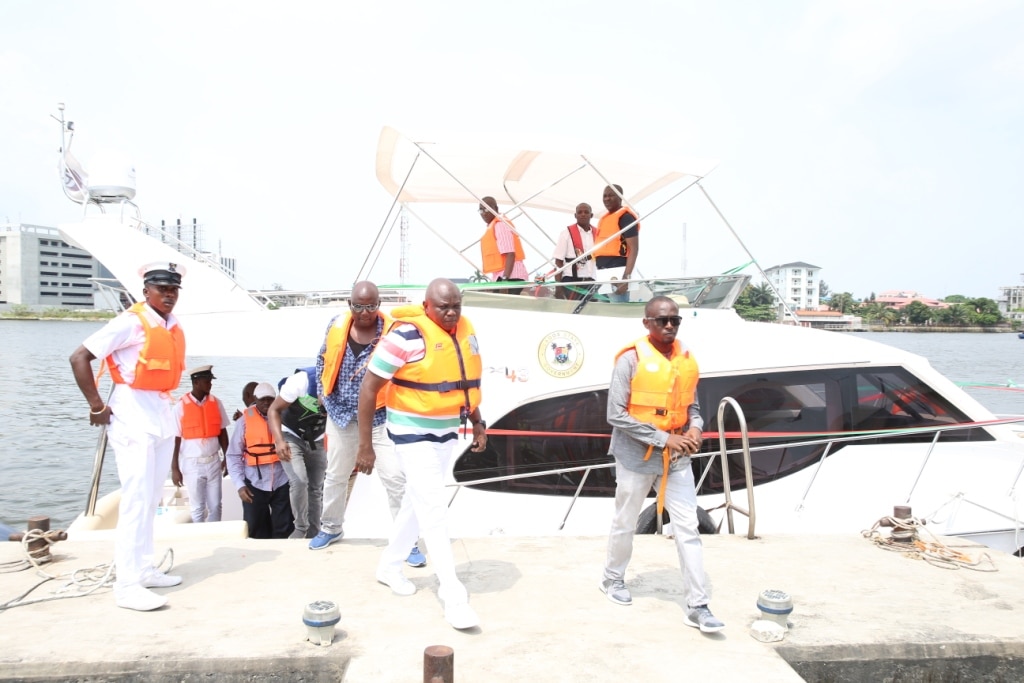 Lagos targets two million passengers daily  as Ambode commissions three Executive Boats, four Jet Skis