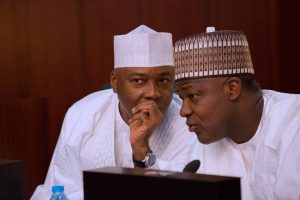 Tinubu: Saraki, Dogara only care for  power, position, says 'I'm determined to ensure we don't repeat 2015 mistakes in 2019 NASS'
