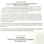 board appointment, buhari