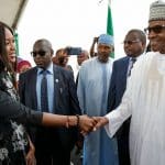 buhari, naomi campbell