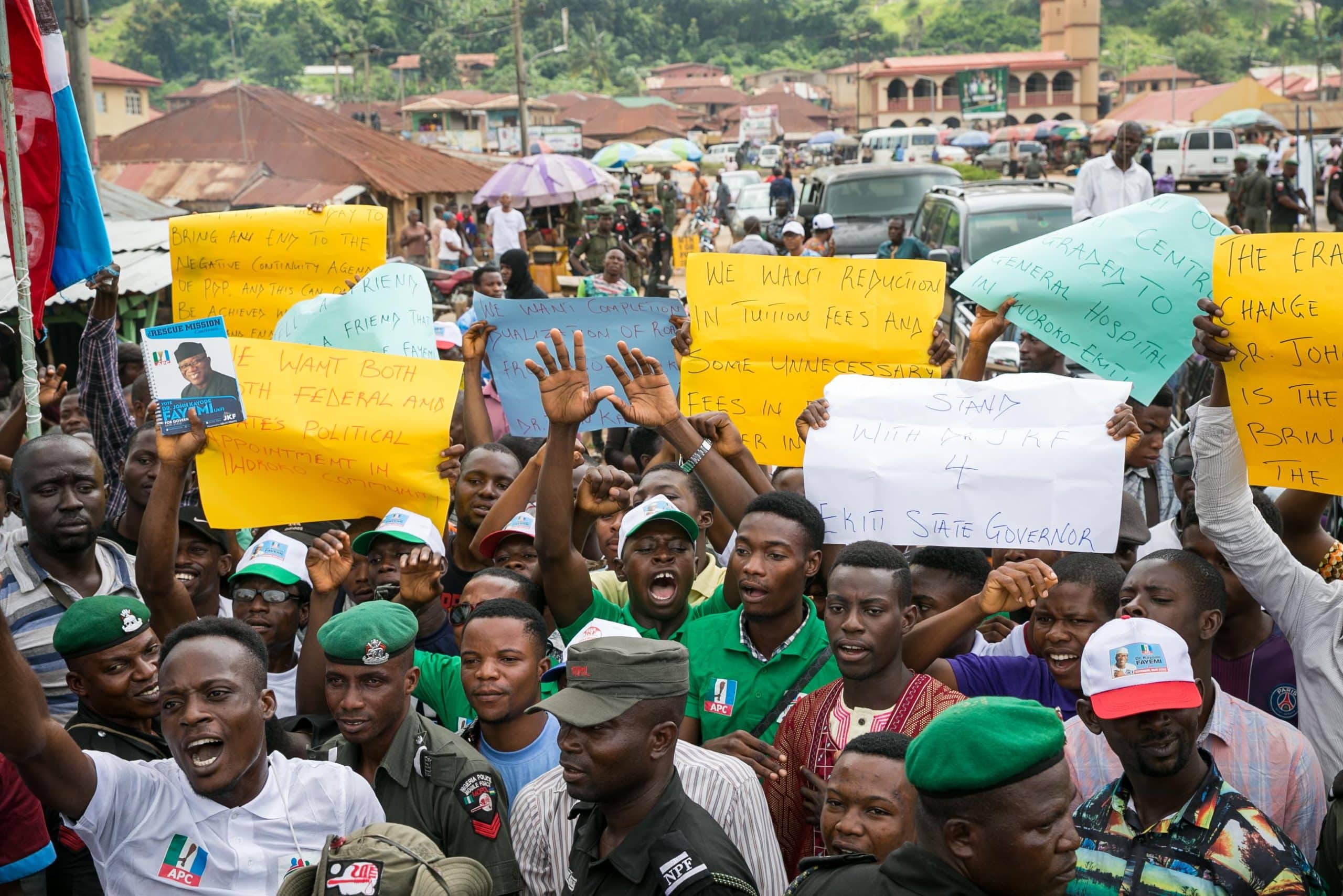 Ekiti Varsity students back Fayemi