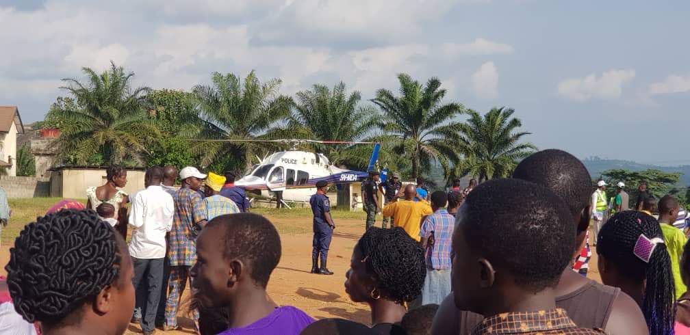 ekiti police helicopter