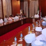 buhari, apc senators