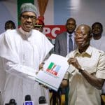 Okorocha to Buhari: Call Oshiomhole to order because he talks like a rascal