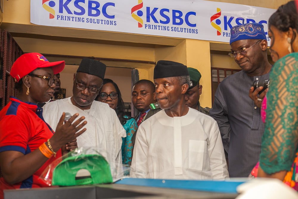 Osinbajo inaugurates power plant in Lagos, says ‘MSME holds key to development of Nigeria’s economy’