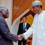 Buhari greets Kumuyi at 80