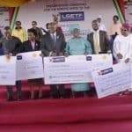 Ambode presents cheques to 2,000 beneficiaries of Employment Trust Fund