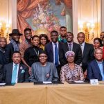 Buhari meets Nigerian Community in France