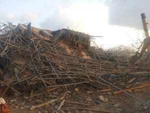 Construction workers trapped as seven-storey building collapses in Port Harcourt