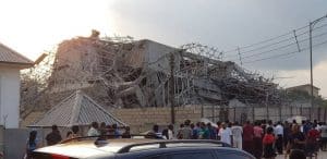 Construction workers trapped as seven-storey building collapses in Port Harcourt