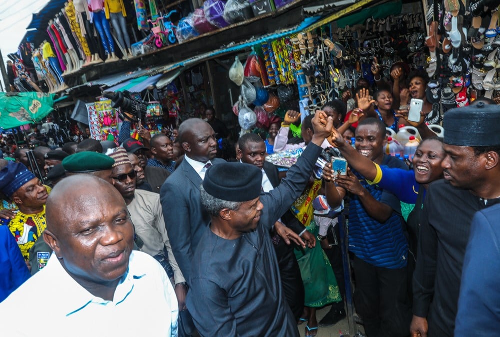 Vice President Yemi Osinbajo, TraderMoni