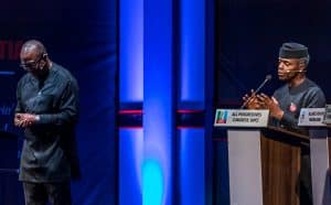 Osinbajo, Obi at vice presidential debate