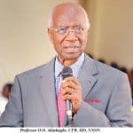 Buhari salutes Olu Akinkugbe at 90