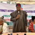 Ambode at APC reconciliation meeting