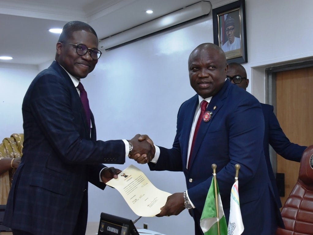 Ambode swears in Muri-Okunola as Head of Service