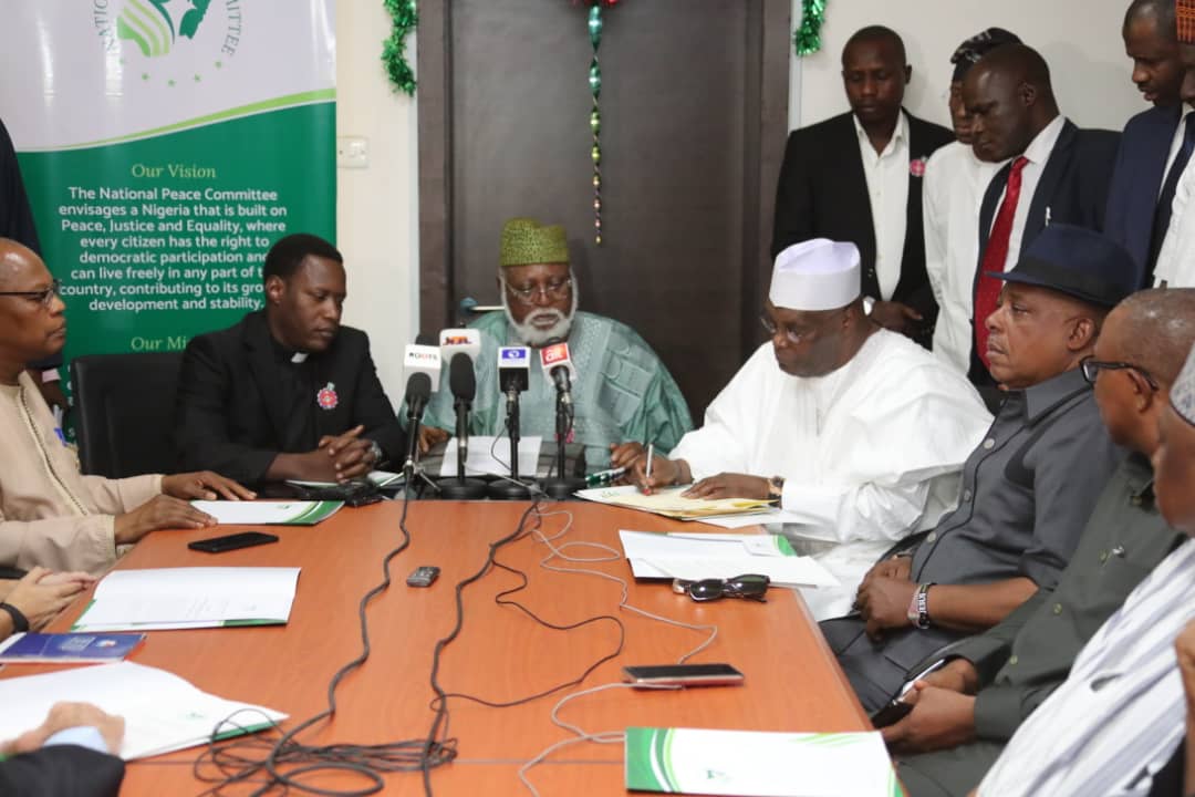 2019: Atiku signs Peace Accord, assures women of strong representation in his administration