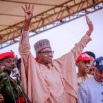 Buhari in Anambra, Enugu, says 'my administration fair to all Nigerians'; pledges to commence East/North railway line after re-election