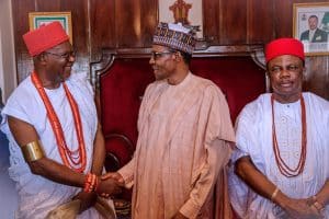 Buhari in Anambra, Enugu, says 'my administration fair to all Nigerians'; pledges to commence East/North railway line after re-election