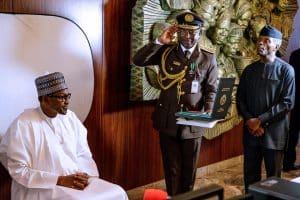 Buhari, Osinbajo receive  10-year Diplomatic Passport