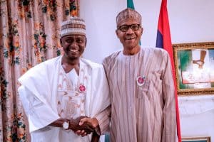 Another goal! PDP Board of Trustees’ member, Deputy National Chairman defect to APC, visit  Buhari 