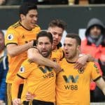 Jota grabs treble, Nuno sent off as Wolves win EPL seven-goal thriller