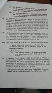 CJN’s arraignment at CCT stalled,  fixed for Jan 22