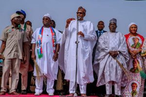 Buhari in Lokoja, says 'PDP wants to return to power to entrench corruption'