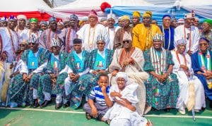 Victory is yours, Oba of Lagos tells Buhari