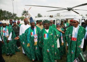 Buhari in Ekiti, says 'fighting corruption in Nigeria  difficult'