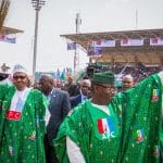 Buhari in Ekiti, says 'fighting corruption in Nigeria difficult'