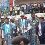 Buhari in Lagos, says 'no looter will go unpunished'