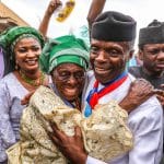 Osinbajo after crash: 'I dey kampe' + photos in Kabba