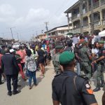 Thugs invade polling unit in Lagos, beat voters, set ballot boxes ablaze