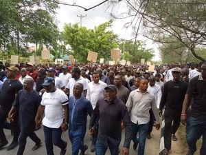 'Fake' results: Protesters lock Bayelsa