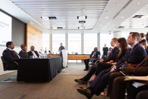 Lai Mohammed in London