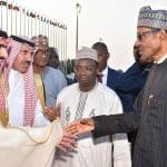 Buhari joins other leaders to observe Juma’at prayer at Makkah Mosque