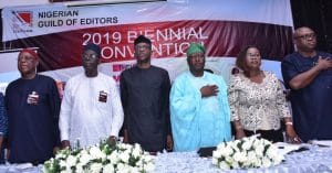 Egbemode re-elected NGE President as Tudunwada, Nwosu, Akinadewo, Anaba, Akpor, others join exco