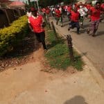 NSITF Board: Protest against Labour Minister turns bloody, as Wabba says 'we won't allow Ngige assume presidential powers'