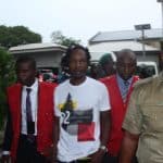 EFCC asks court to order Naira Marley remove 'red bag' from dock