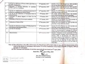 INEC shifts Kogi, Bayelsa governorship polls from Nov 2 to 16