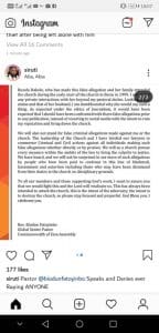 Fatoyinbo: I have never raped before, not even as an unbeliever, threatens court action