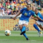 Australia fight back to beat Brazil, Marta becomes first player to score at five FIFA World Cups
