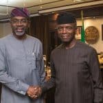 Gbajabiamila meets Osinbajo, promises to carry opposition along in committees