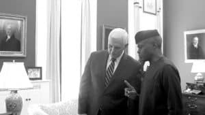 Osinbajo meets Pence, discusses economy, military assistance, terror war 