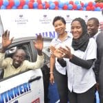 Labourer wins first saloon car in 'Dangote Cement Bags of Goodies' Promo in Lagos