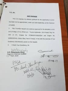 Ajimobi, Deputy, SSG, Speaker, others left government with SUVs worth over N1bn + memos from Lekan Alli, SUBEB Chairman