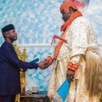 Osinbajo visits Ogulagha monarch
